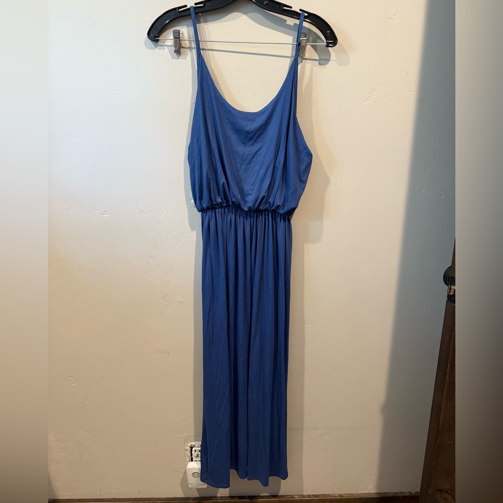 Olivia Rae Blue Maxi Dress